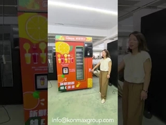 Máy bán nước cam thanh toán di động