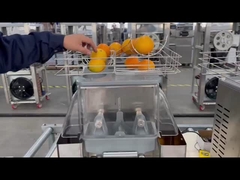 110V thương mại máy ép điện Orange Citrus Juicer với giỏ thép không gỉ