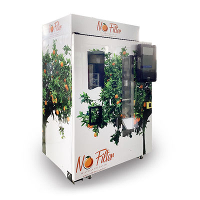 Máy bán nước cam trái cây tươi tự động thương mại với Nfc, độ ồn thấp