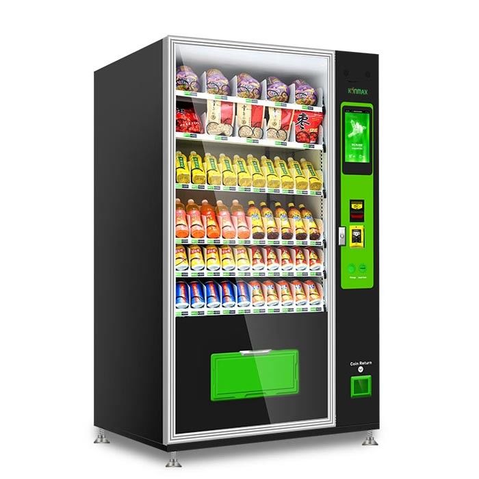 Máy bán hàng tự động kết hợp đồ ăn nhẹ và đồ uống cho các mặt hàng bán lẻ